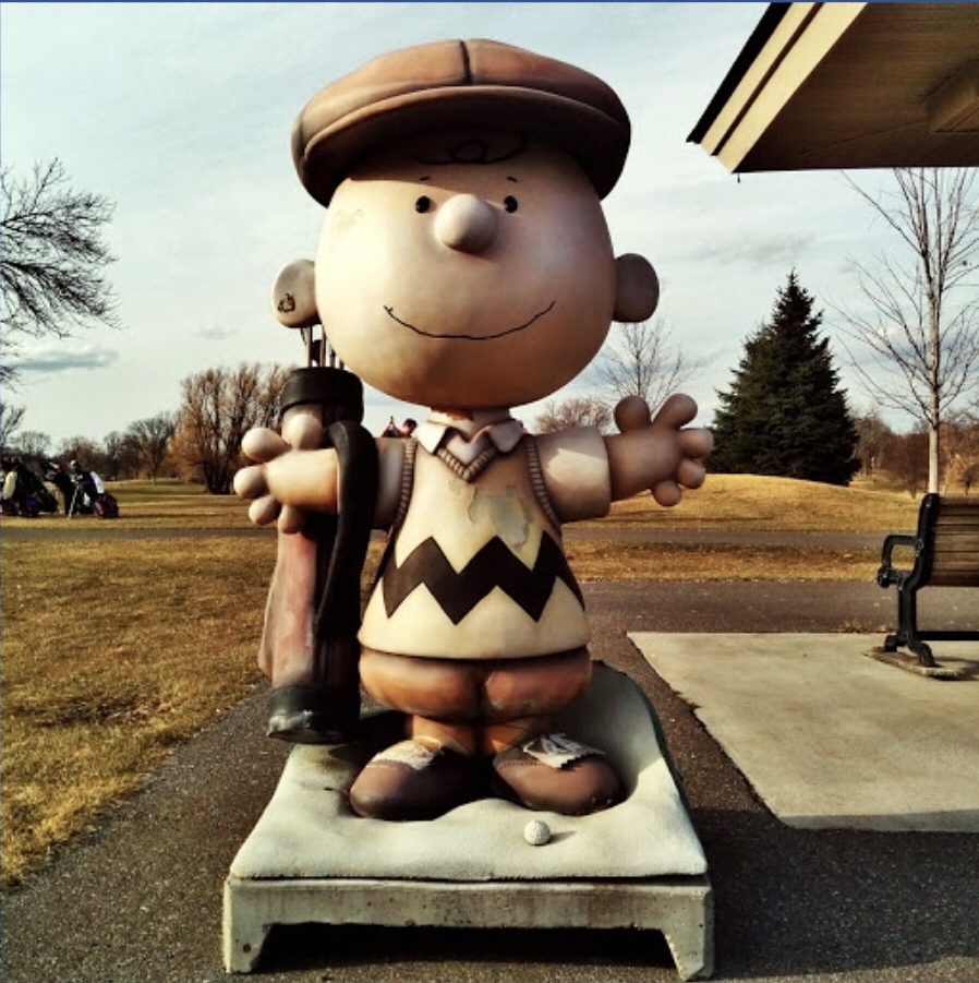 Tee Time Charlie Brown