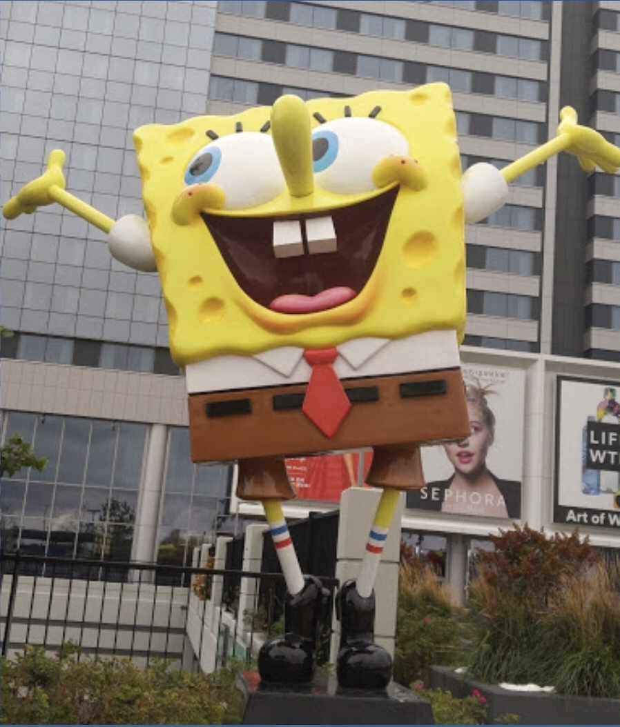 Sponge Bob Square Pants Statue