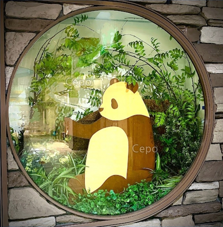 JR上野駅の動物アート Animal Artaa JR Ueno Station