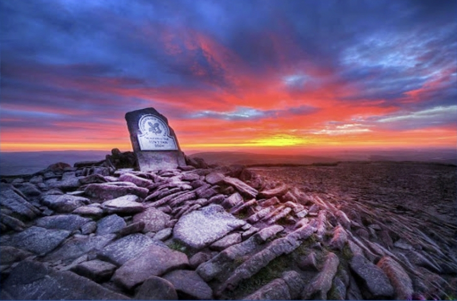 펜이판 산 노을