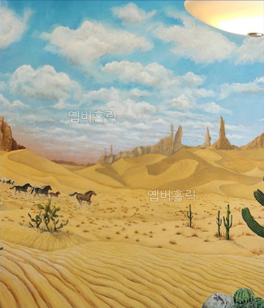 사막 벽화