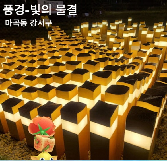 풍경 빛의 물결