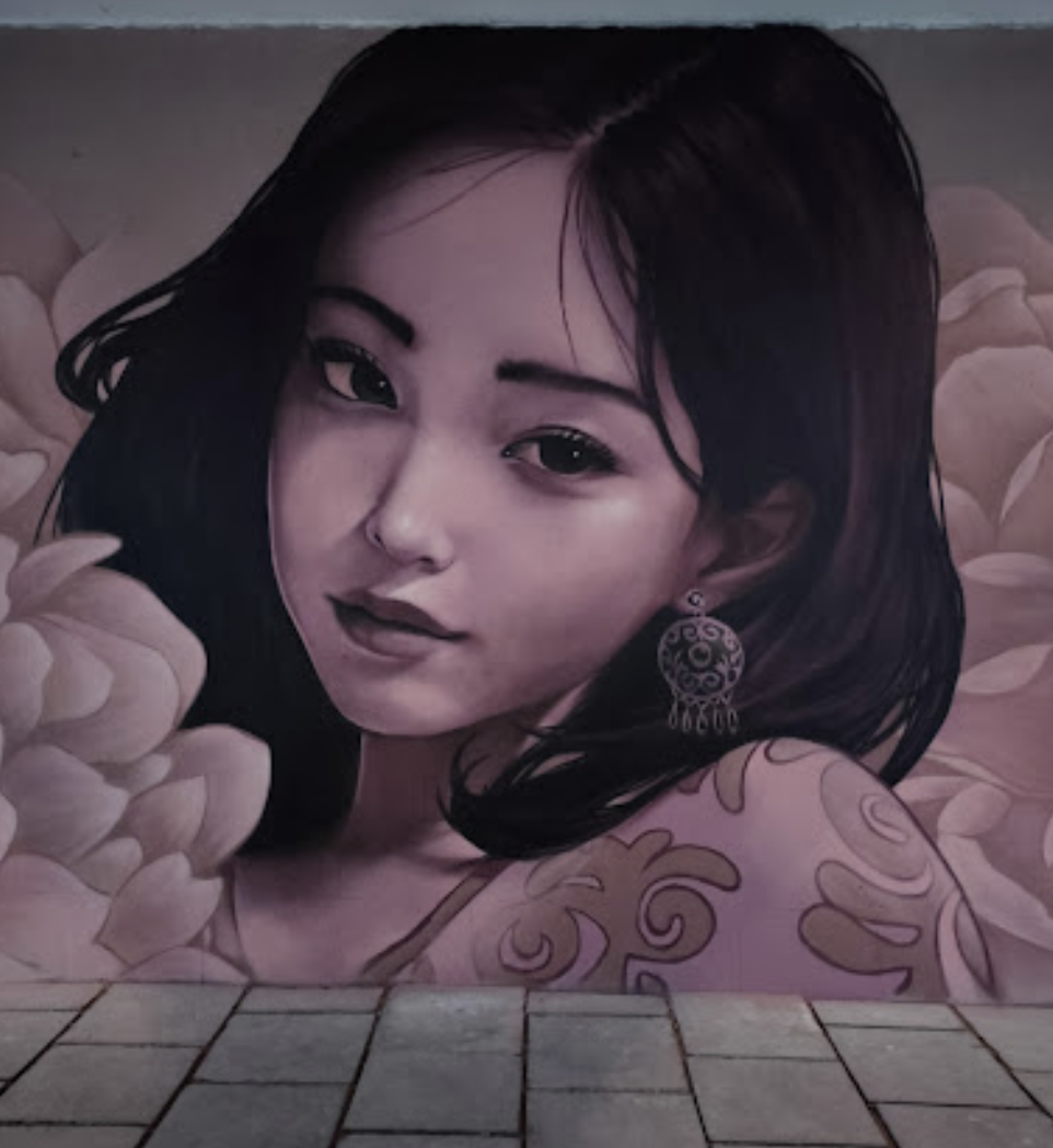 아가씨 벽화